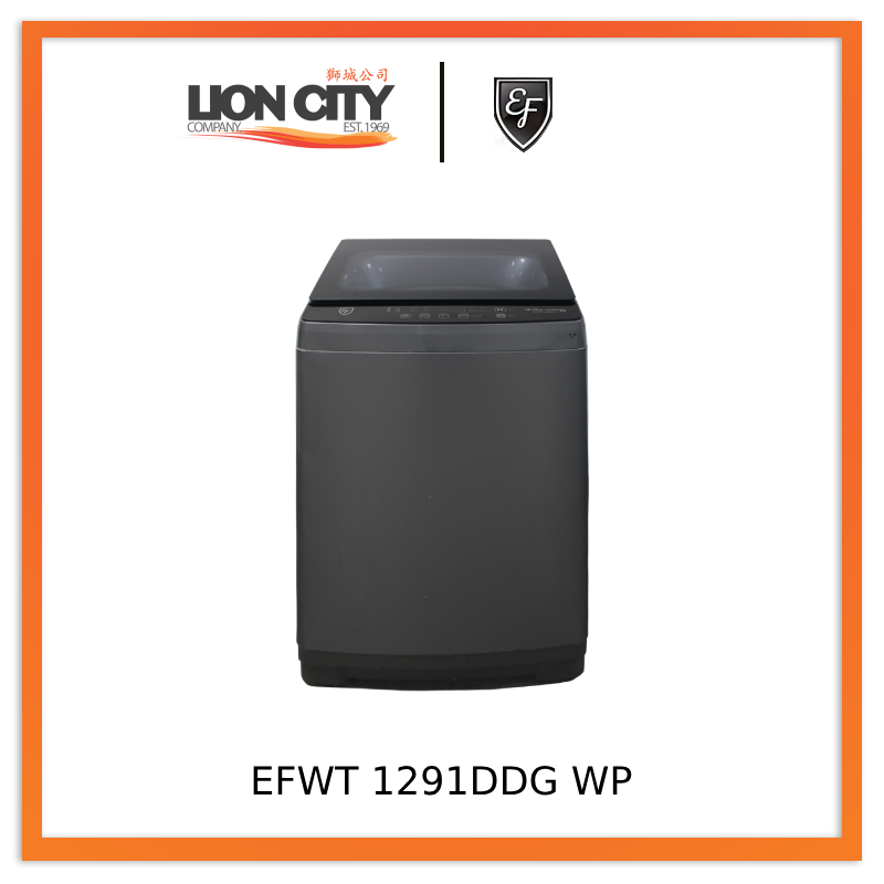 EF EFWT 1291DDG WP 12kg Top Load Washing Machine