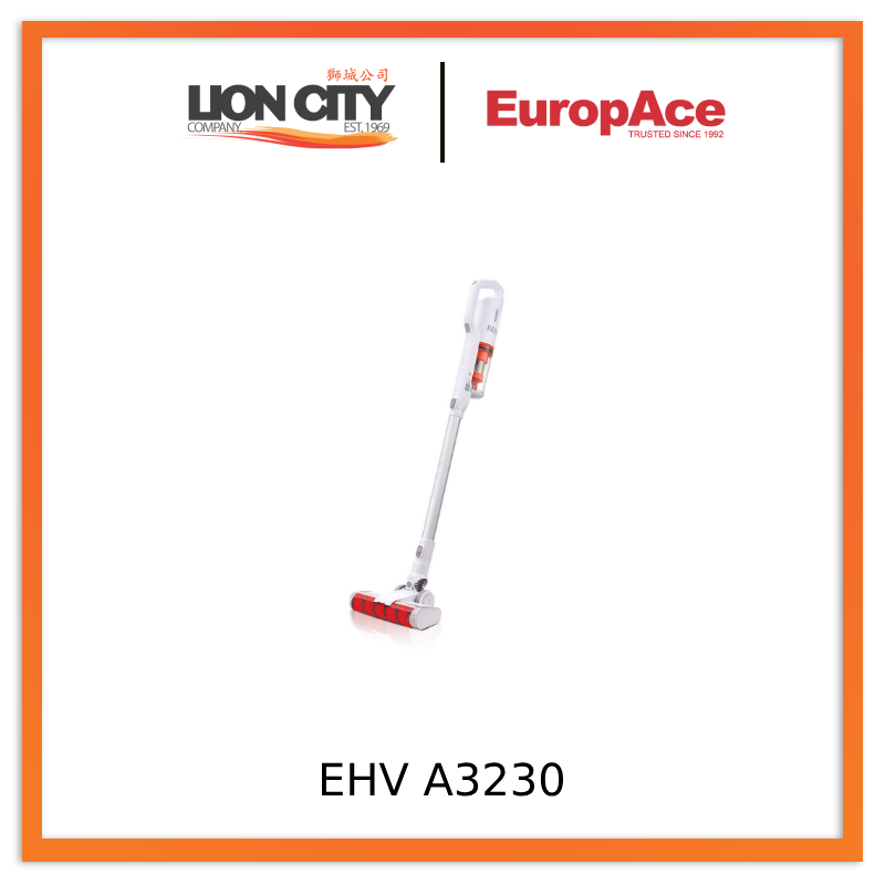 EuropAce EHV A3230 Handheld Vacuum Cleaner 23,000PA Suction Power
