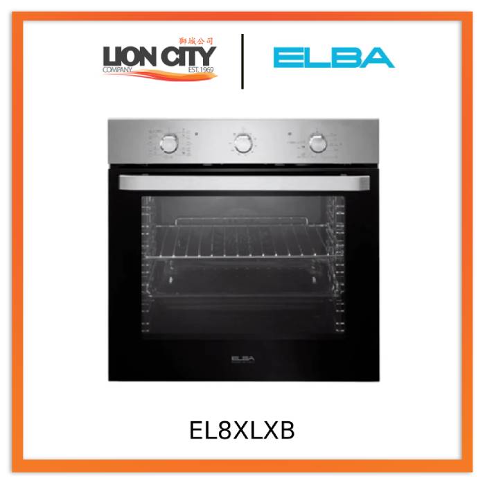 Elba EL8XLXB 60cm Built-in Oven EL 8 XLXB