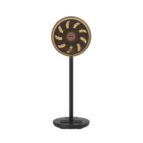 Europace ELF7128DWH/ELF7128DWD 12” Portable DC High Velocity Fan w Ambient Light (Power Bank Compatible), 3D Oscillation, Easy Clean