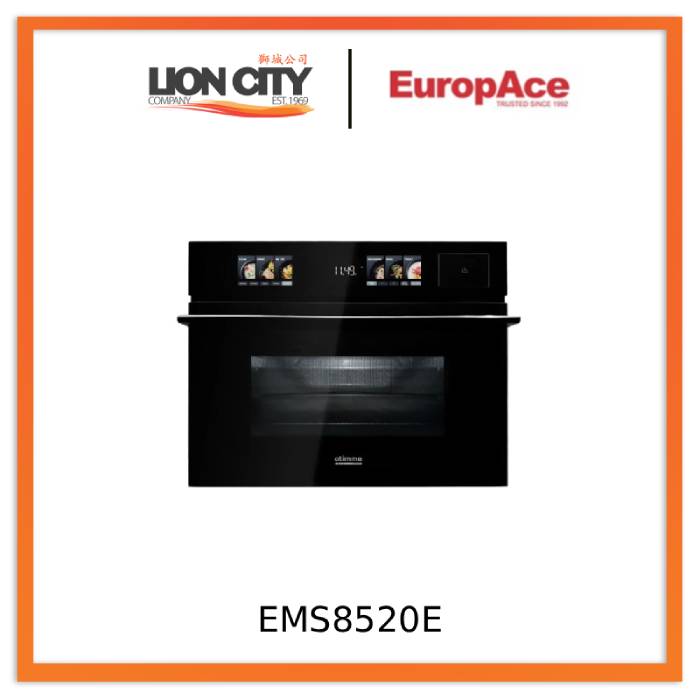 EuropAce EMS8520EBK GPro 52L Microwave Steam Oven *Pre-order*