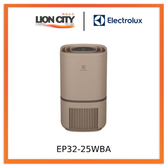 Electrolux EP32-25WBA UltimateHome 300 Air Purifier With 4 Stage Filter For 30m2 Room Coverage