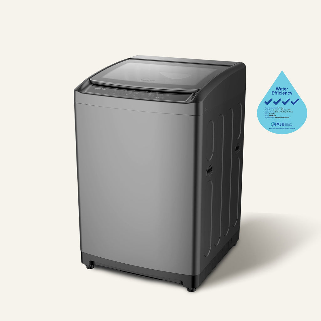 EuropAce 15kg Top Load Washer ETW8150E