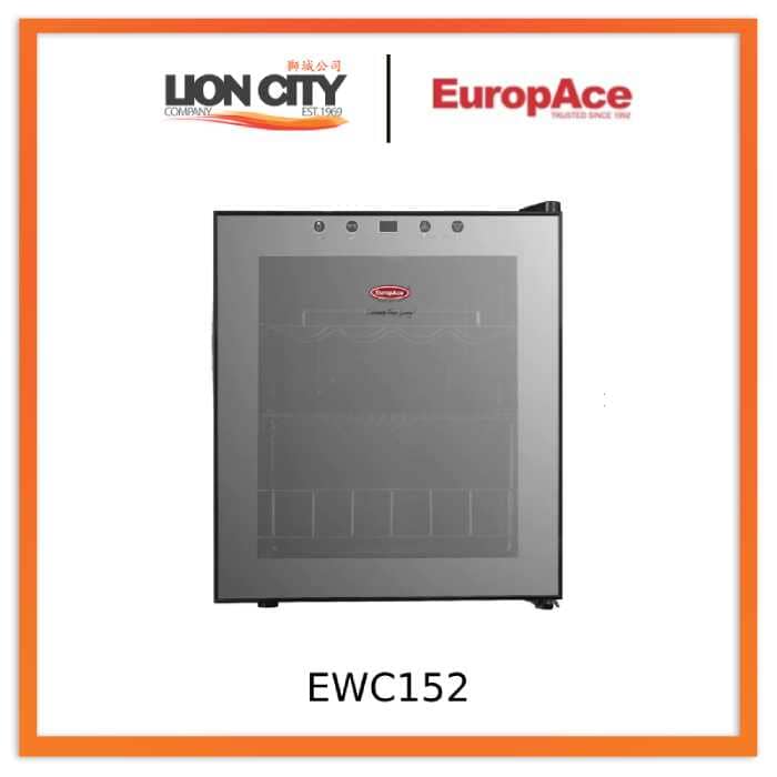 Europace EWC152 15 Bottles Wine Chiller with Mirror