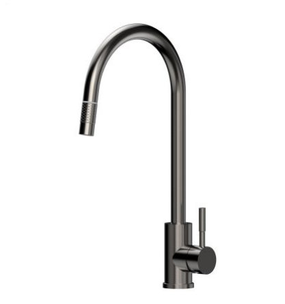 Valenti VT1220GM Kitchen Tap Gun Metal Grey