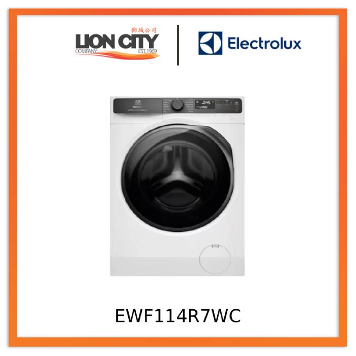 Electrolux EWF114R7WC Front Load Washing Machine 11kg