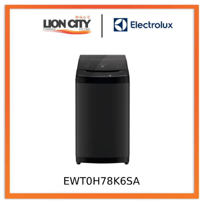 Electrolux EWT0H78K6SA 10.5kg Top Load Washer