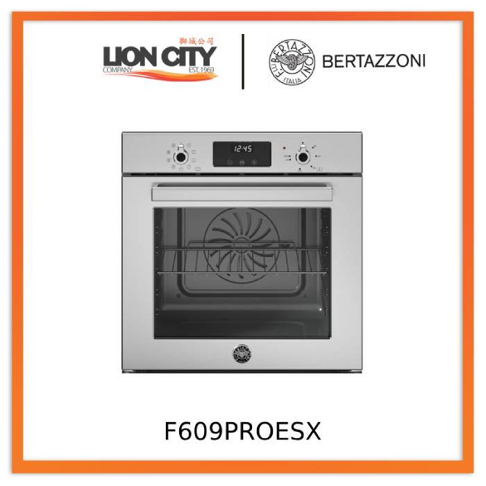 Bertazzoni F609PROESX/N 60cm Electric Built-in oven LED display - Lion City Company