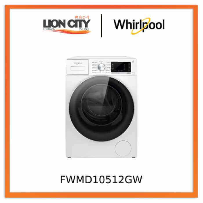 Whirlpool FWMD10512GW Supreme OxyCare 10.5kg Front Load Washer