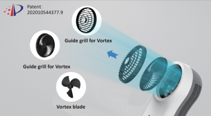 TCL AI Vortex Air Cooler DF-AF1310C 6L