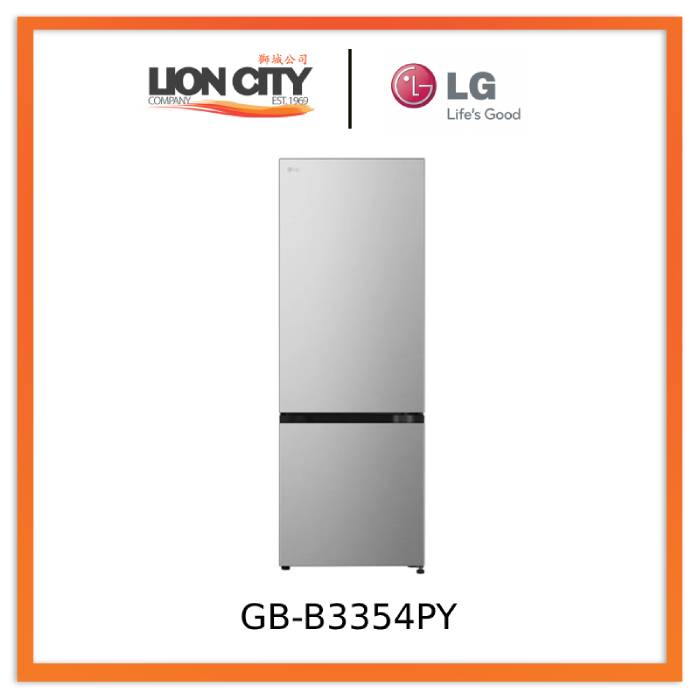 LG GB-B3354PY 335L 2-Door Fridge