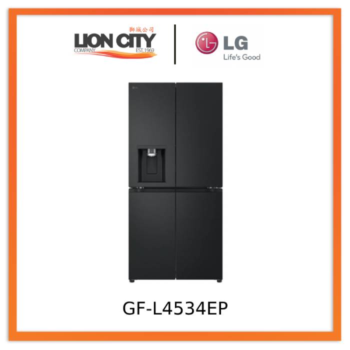 LG GF-L4534EP 427L French-door Fridge
