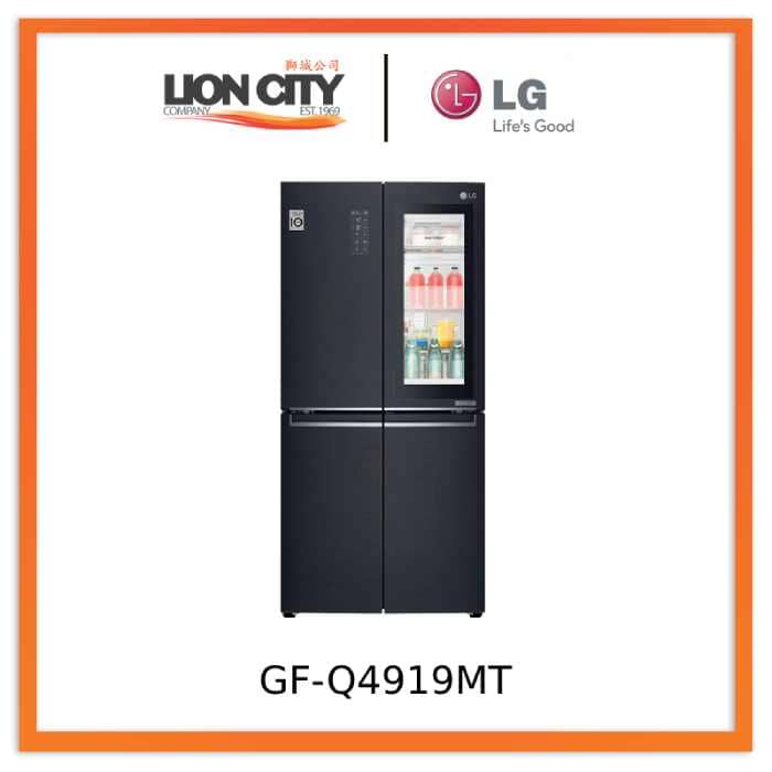 LG GF-Q4919MT 458L French Door Fridge