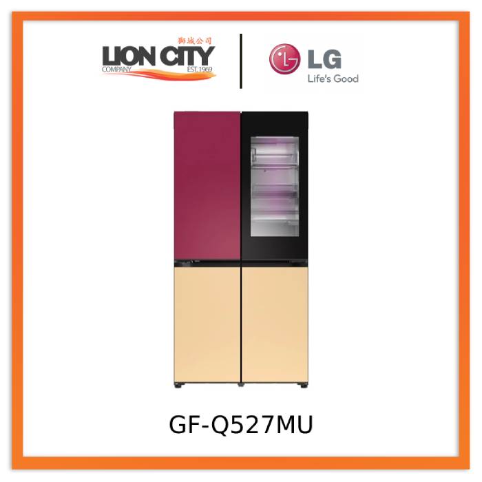 LG GF-Q527MU 527L Moodup French-Door Fridge