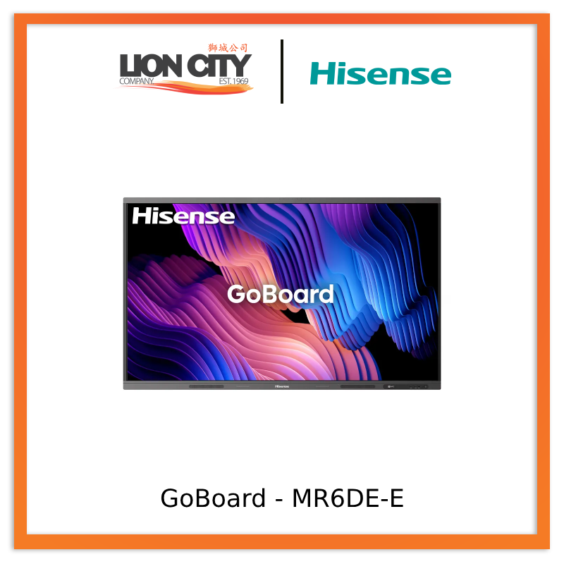 Hisense GoBoard MR6DE-E Advanced Interactive Display 65", 75", 86"