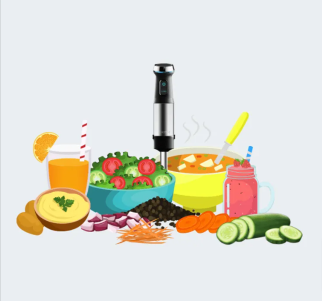 Kith HB-PRO-BK Hand Blender