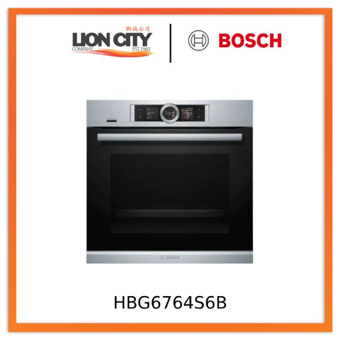 Bosch HBG6764S6B Series 8 Built-in oven 60 x 60 cm Stainless steel