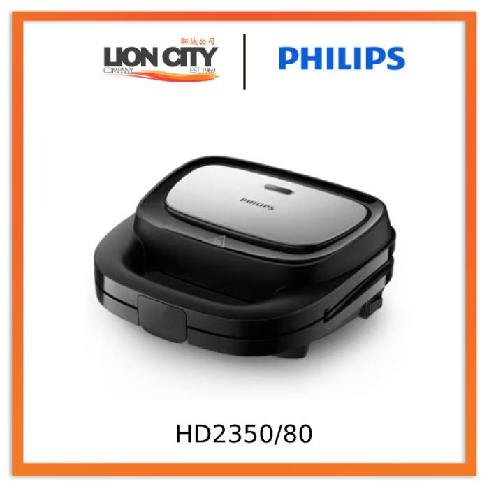 Philips HD2350/80 5000 Series Sandwich Maker - Black