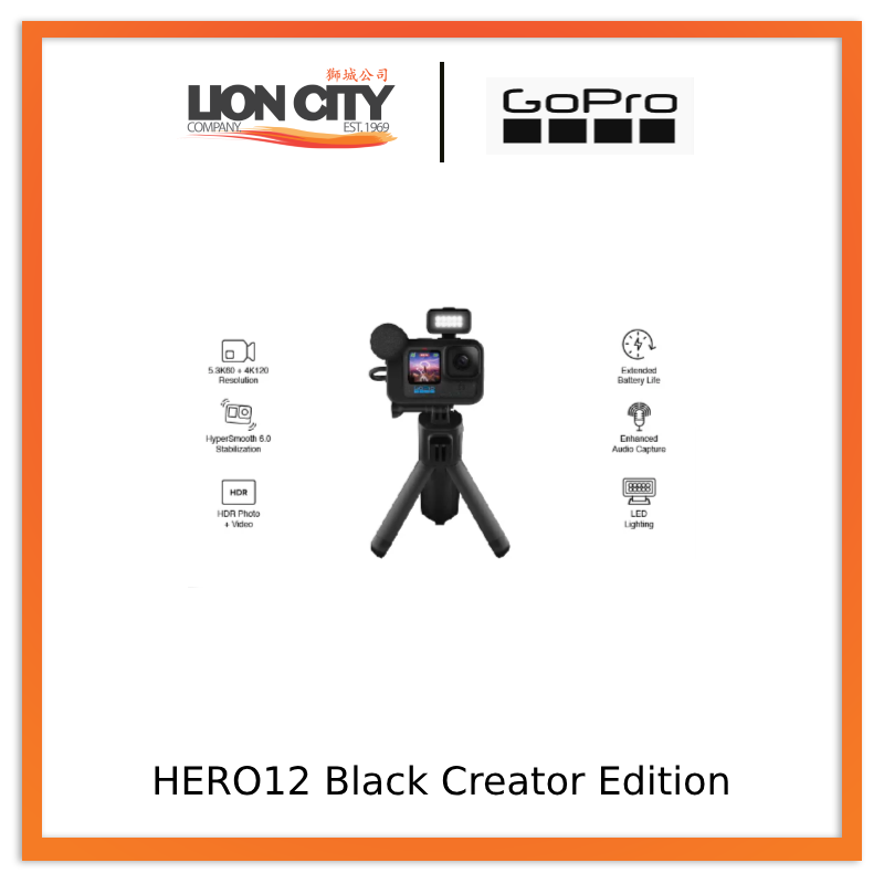 GoPro HERO12 Black Creator Edition