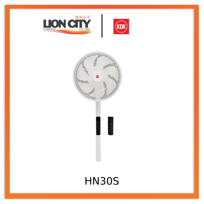 KDK HN30S DC Stand Fan 12"
