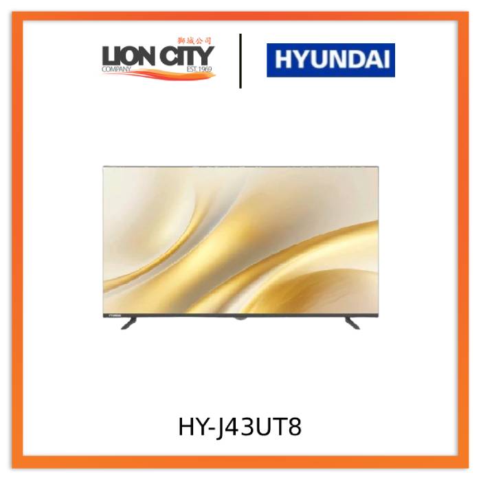 Hyundai HY-J43UT8 43" 4K Ultra HD Frameless Google TV