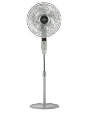 KDK P40VS Black/White 40cm Stand Fan - Lion City Company