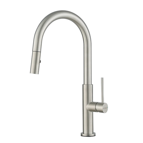 Rubine Inox Pull-Out Spray Sink Mixer Cold Tap Inox 7743PS SS
