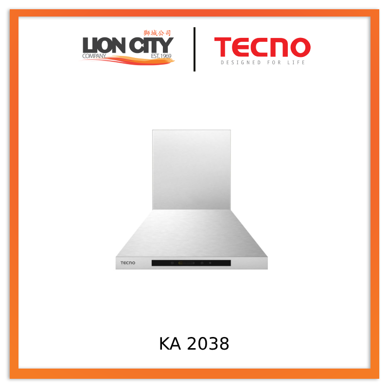 Tecno 60cm Chimney Hood KA 2038