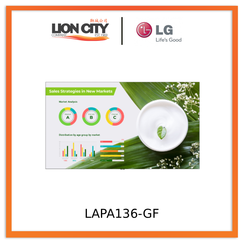 LG LAPA163-GF 163" All-in-One LED Indoor LED Signage