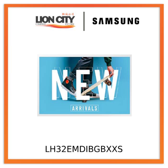 Samsung LH32EMDIBGBXXS 32" Colour E-Paper EMDX "Contact For Price"