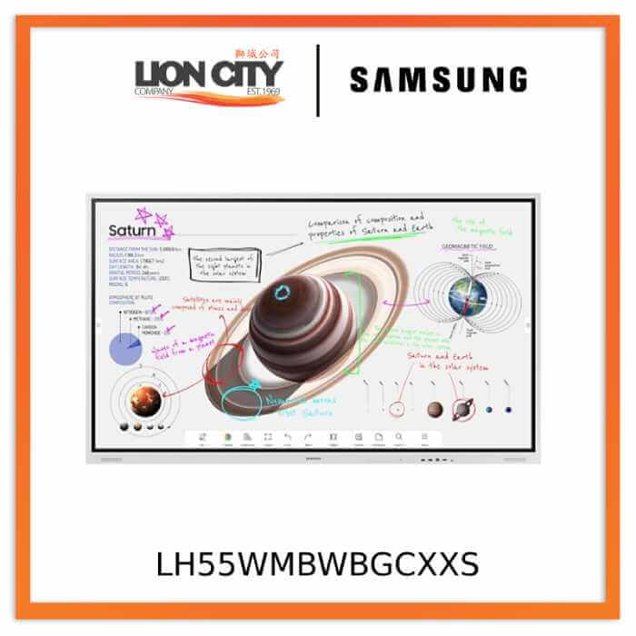 Samsung LH55WMBWBGCXXS Flip Pro WMB Interactive Display