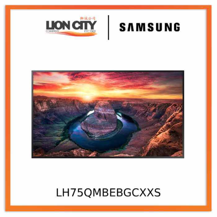 Samsung LH75QMBEBGCXXS QMB Quantum Processor 4K Signage