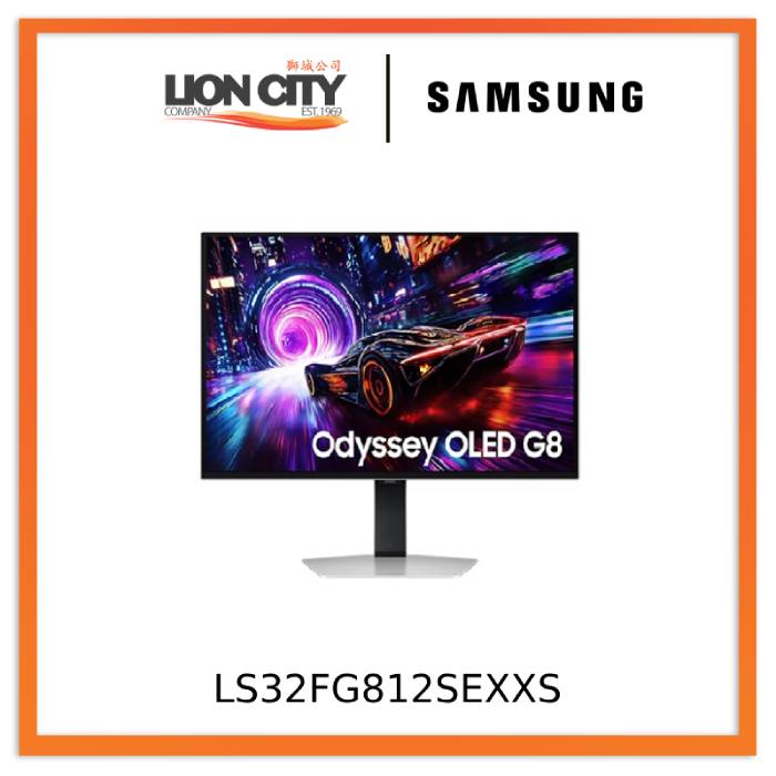 Samsung LS32FG812SEXXS 32" Odyssey OLED G8 G81SF 4K 240Hz Gaming Monitor