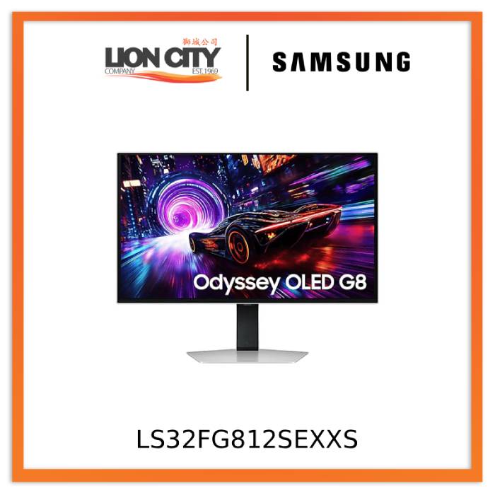 Samsung LS32FG812SEXXS 32" Odyssey OLED G8 G81SF UHD 240Hz Gaming Monitor