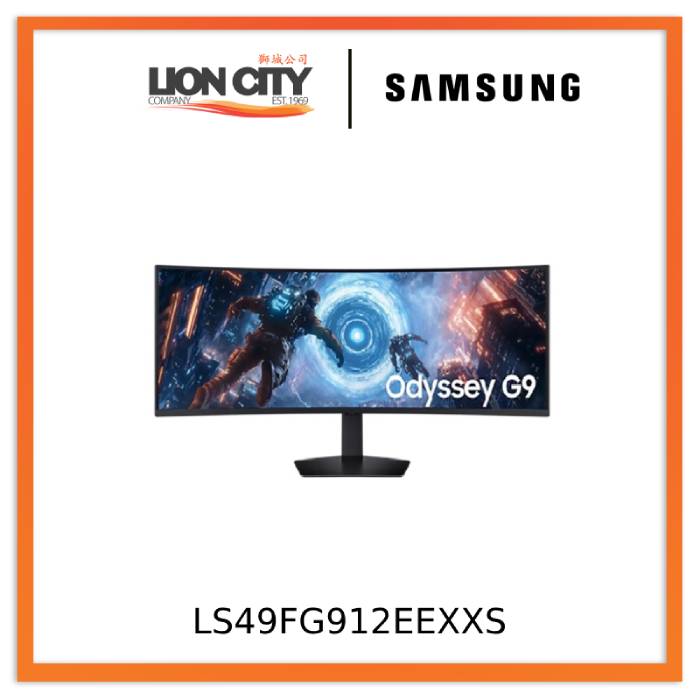 Samsung LS49FG912EEXXS 49" Odyssey G9 G91F DQHD 144Hz Gaming Monitor