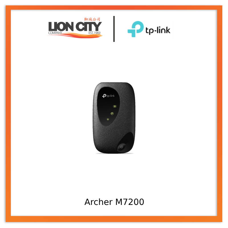 TP-Link M7200 4G LTE Mobile Wi-Fi