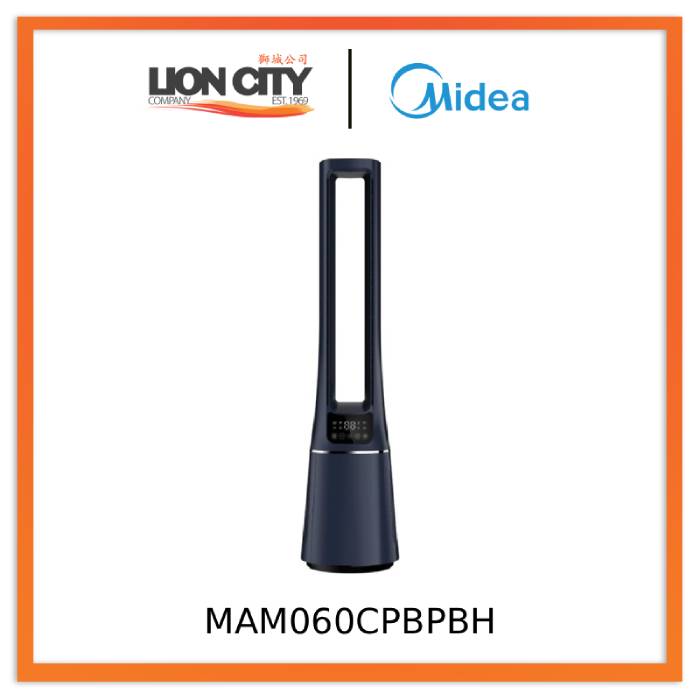 Midea MAM060CPBPBH Bladeless Fan with Air Purifier