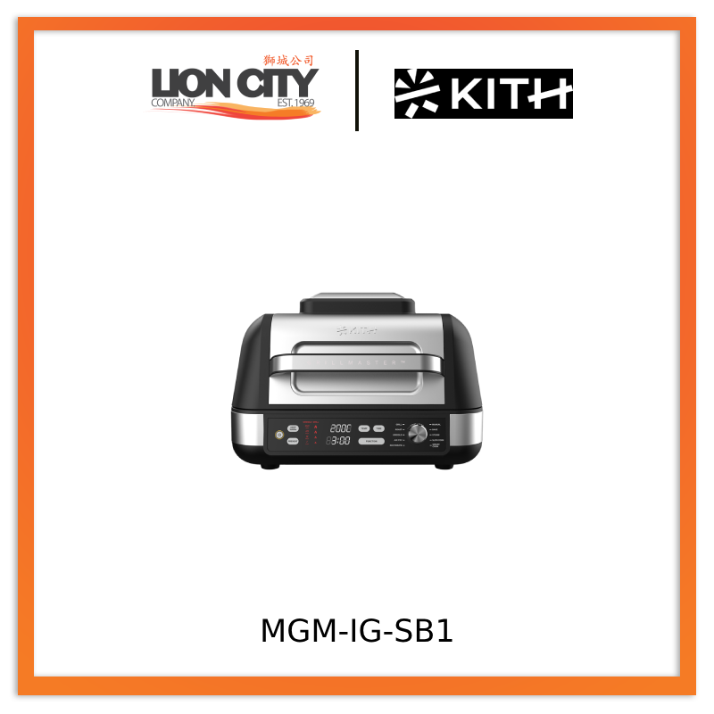 Kith MGM-IG-SB1 Grillmaster™ Electric Indoor Grill