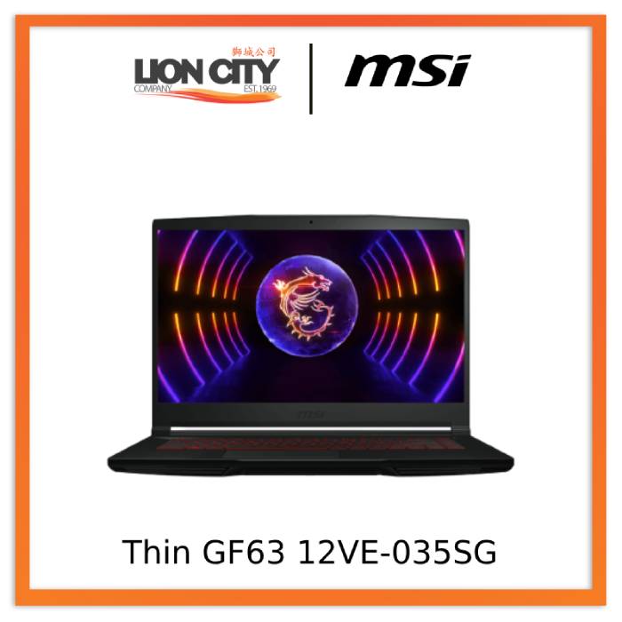 MSI Thin GF63 12VE-035SG
