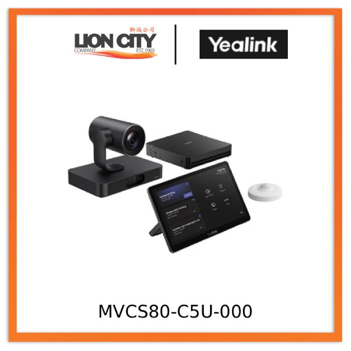Yealink MVC S80-C5U-000 Teams Room System for Large Rooms "Contact for Price"
