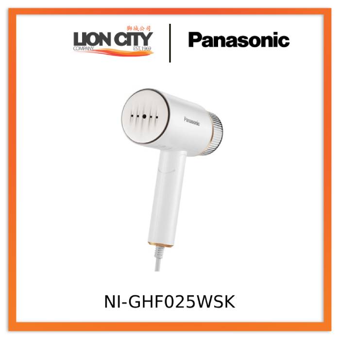Panasonic NI-GHF025WSK 1300W Lightweight and Foldable Handheld Garment Steamer