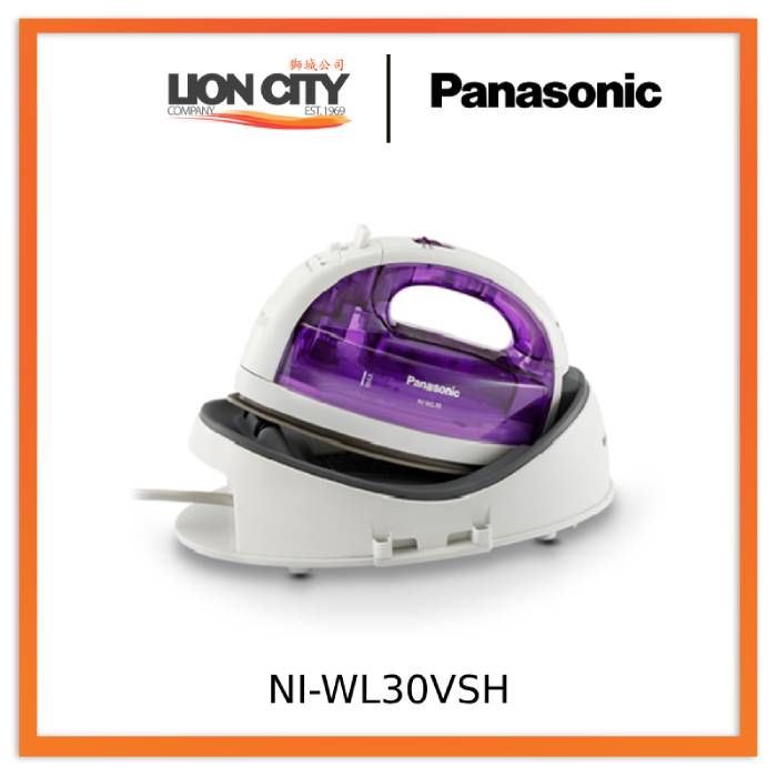 Panasonic NI-WL30VSH (1550W) Cordless Steam Iron
