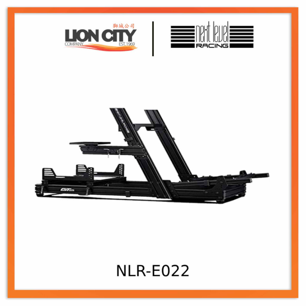 Next Level Racing NLR-E022 GTElite Racing Simulator Cockpit- Wheel Plate Edition