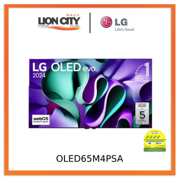 LG OLED65M4PSA OLED 65" 4K Smart TV