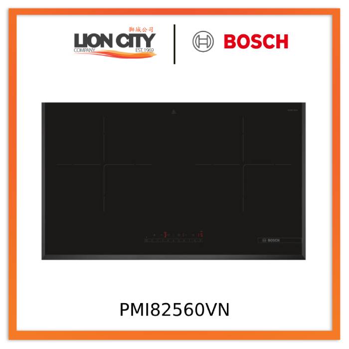 Bosch PMI82560VN Series 6 78 cm Induction Hob - Black