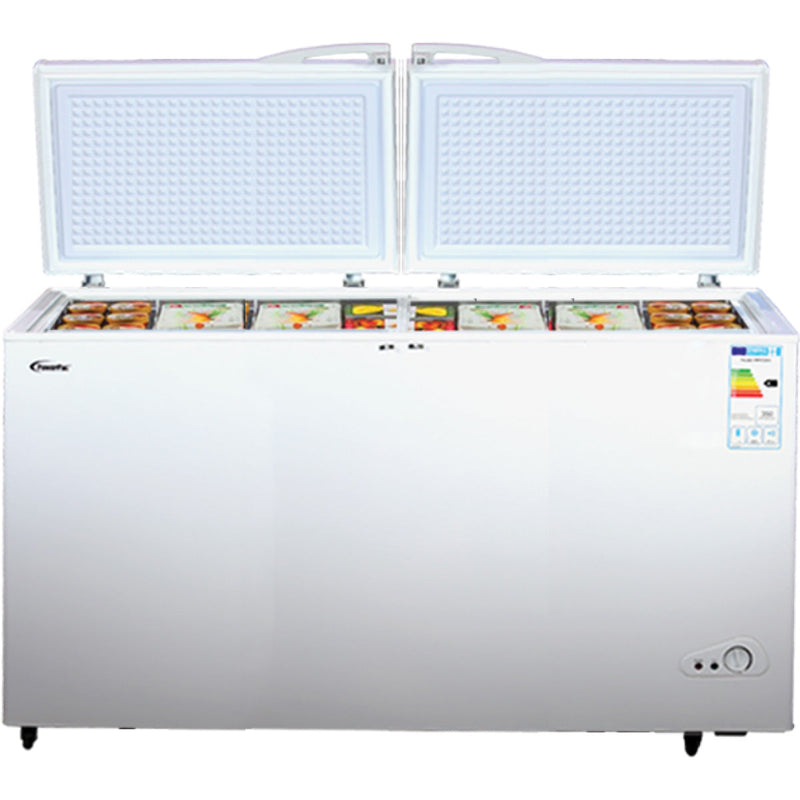 PowerPac 500L 2-Door Chest Freezer PPFZ500