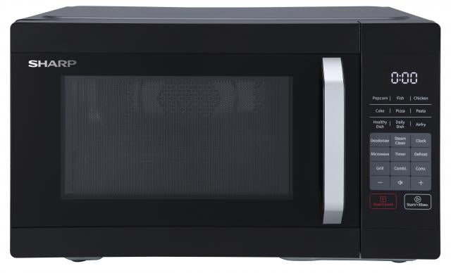 Sharp R-27C-B 27L Microwave Oven with Grill & Convection