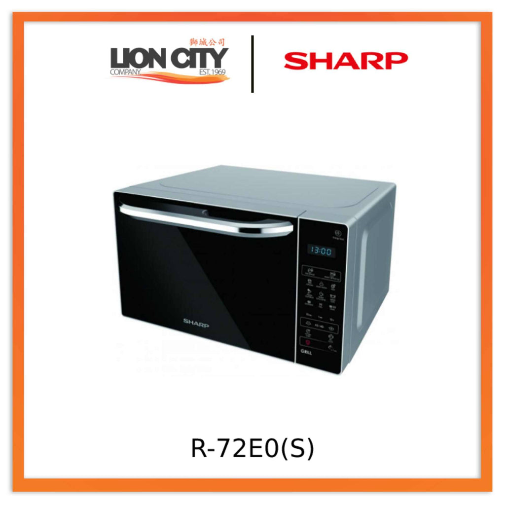 Sharp R-72E0(S) 25L Microwave Oven with Grill