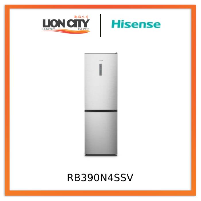 Hisense RB390N4SSV 2 Door Fridge