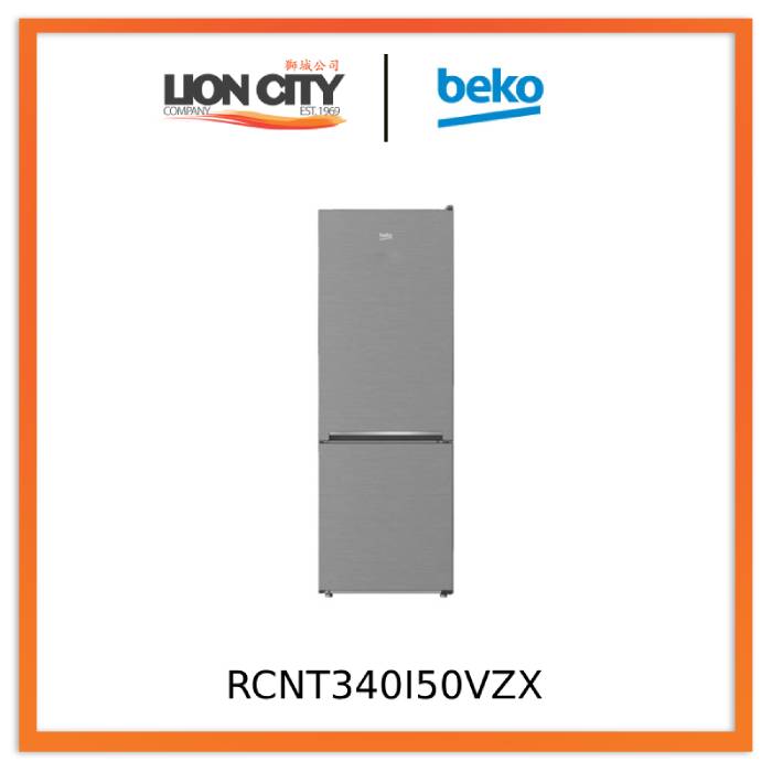 Beko RCNT340I50VZX 323L 2-Door Fridge